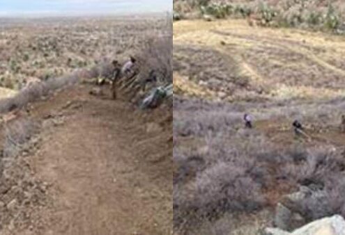 Trail Building on South Table Mountain