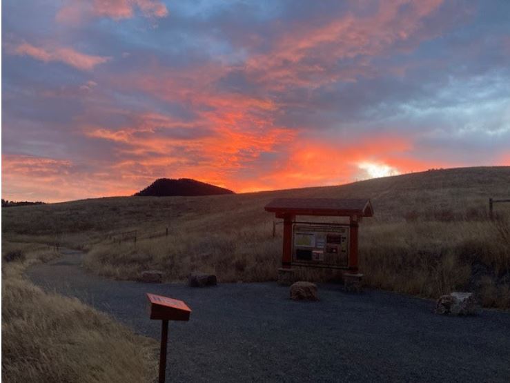 Centennial Cone at Sunset